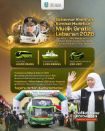 Pemprov Kembali Gelar Program Mudik Gratis, Siapkan 17 Jurusan Bus dan Dua Rute Kapal Laut