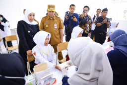 Peringatan Hari Posyandu Nasional 2026, Gubernur Khofifah Tekankan Peran Strategis Posyandu Berbasis 6 SPM