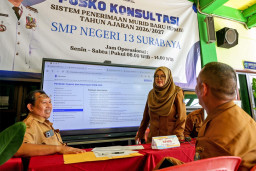 SPMB SD Surabaya Rampung, Seleksi SMP Masuk Tahap Afirmasi dan Mutasi