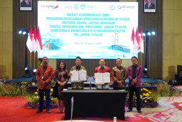 Bank Jatim Perkuat Sinergi dengan Dinas Pendidikan melalui PKS Layanan Jasa Perbankan