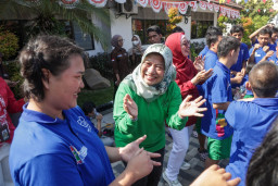 Semarak HUT ke-81 RI, 60 Anak Disabilitas Surabaya Ikuti Lomba di Kalijudan