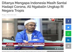 Baca juga : Pejabat Negara Menganggap Remeh Corona, Beberapa Diantaranya Malah Positif Covid-19