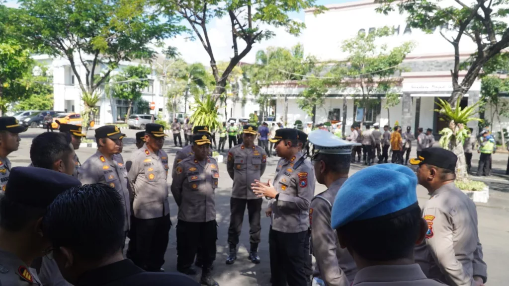 Polrestabes Surabaya Siapkan 22 Titik Kanalisasi Untuk Pelayanan Pengamanan May Day 2026.