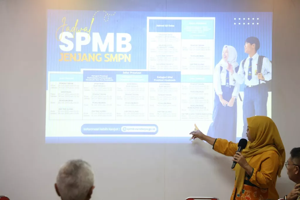 Dispendik Surabaya Paparkan Skema Perhitungan Jalur Prestasi SPMB 2026/2027