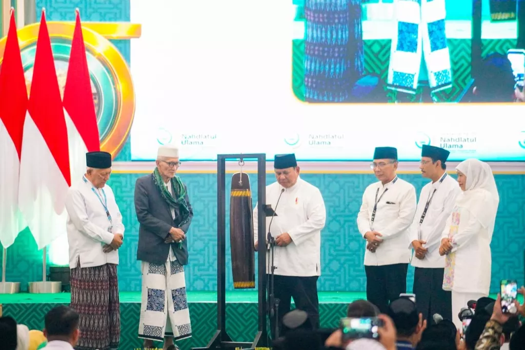 Presiden Prabowo Tutup Muktamar Ke-35 Nahdlatul Ulama di Ponpes Tambakberas