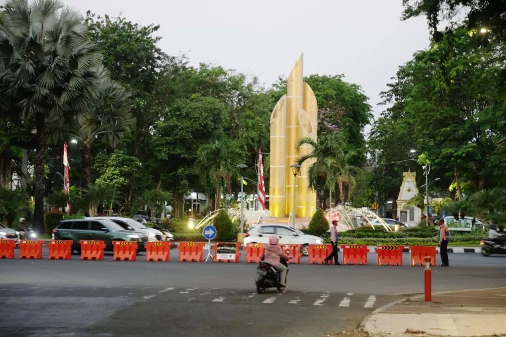 Pemkot Surabaya Uji Coba Balik Arah Embong Gayam-Sawo, Antisipasi Risiko Kecelakaan