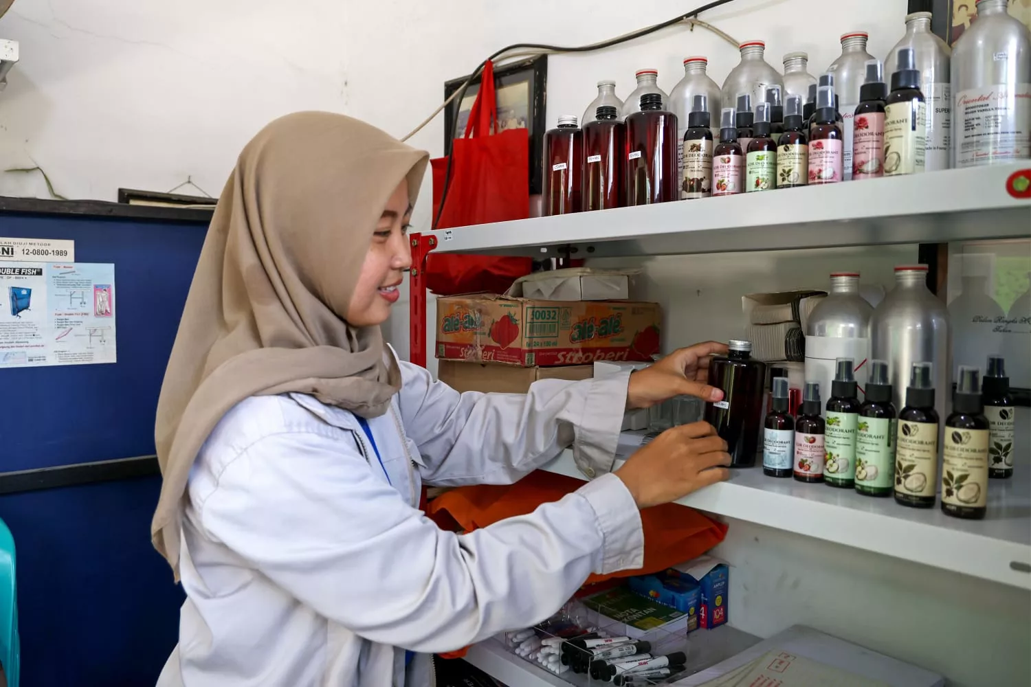 Anak Muda Kedungdoro Surabaya Sulap Dana Gen Z Jadi Bisnis Parfum dan Deodoran