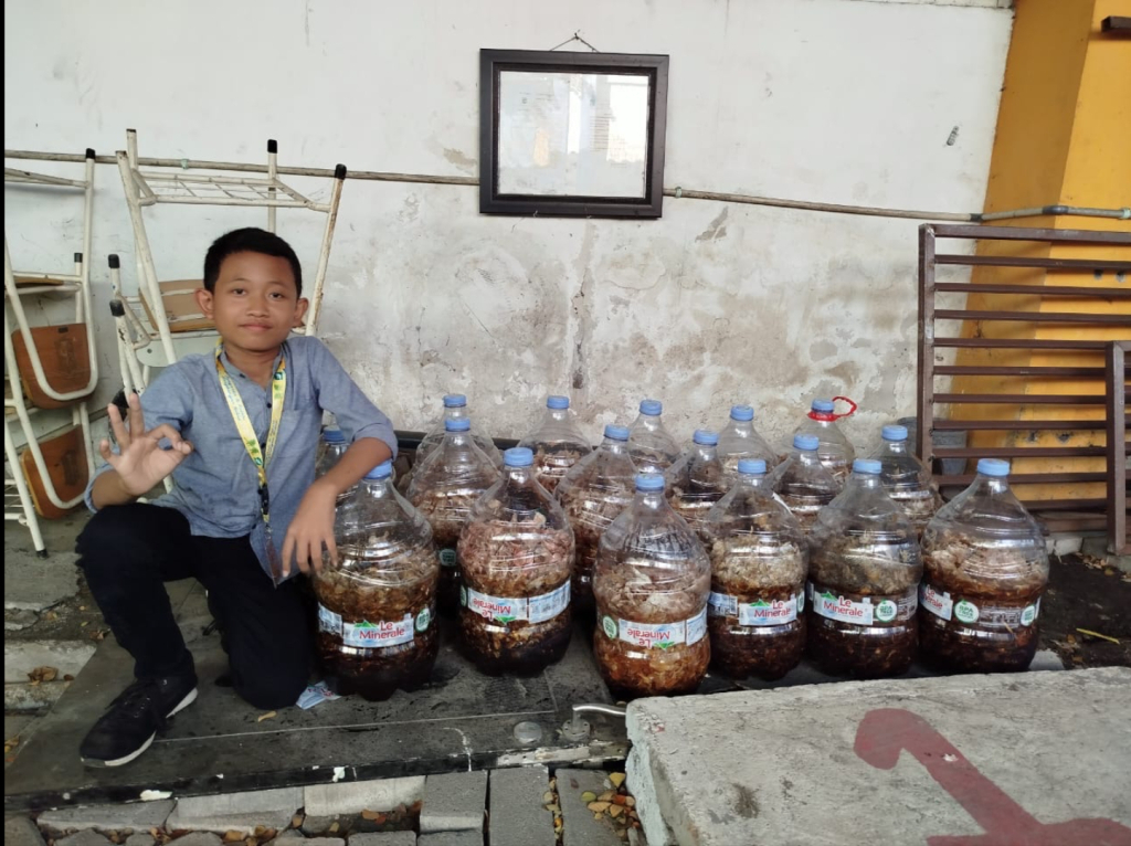 Raihan Jouzu Syamsudin, siswa SMP Negeri 57 Surabaya. (Istimewa)