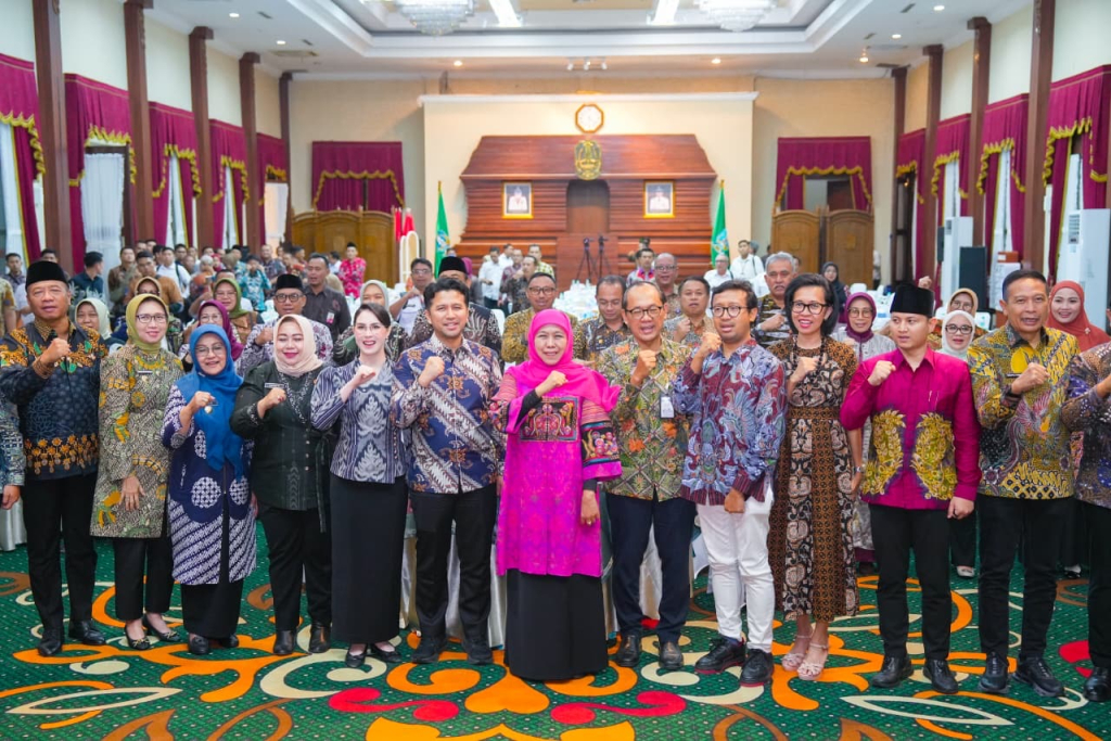 Gubernur Khofifah gelar diskusi bersama kepala daerah se-Jawa Timur