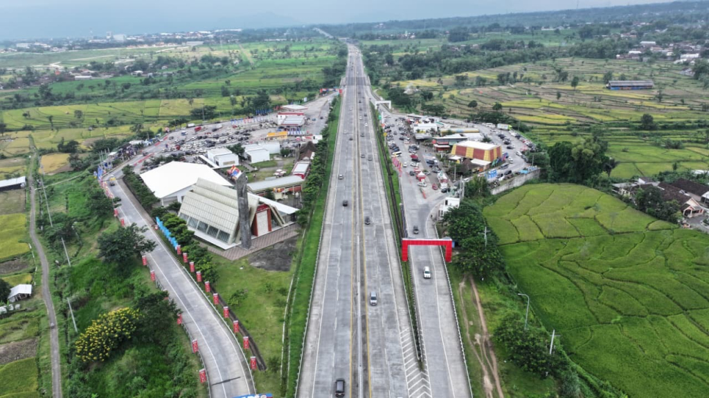 Exit Tol Pandaan-Malang. (Istimewa)
