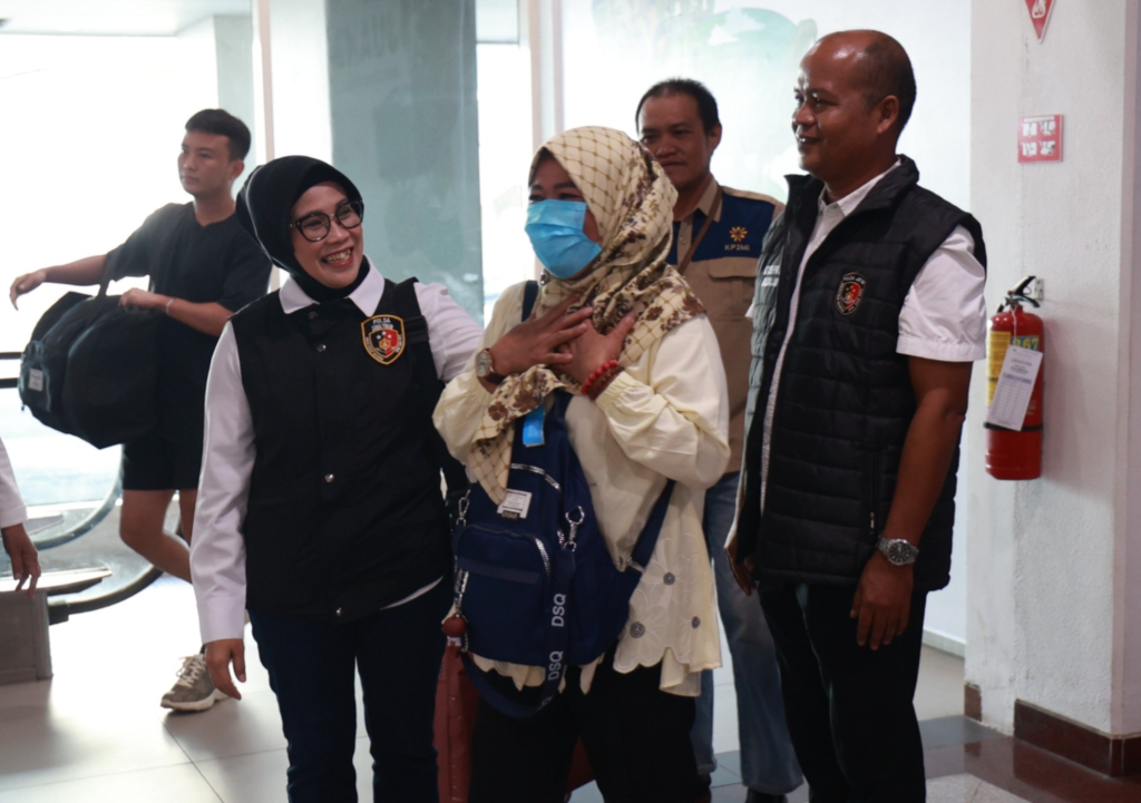 PMI yang diselamatkan pihak Polda Jatim