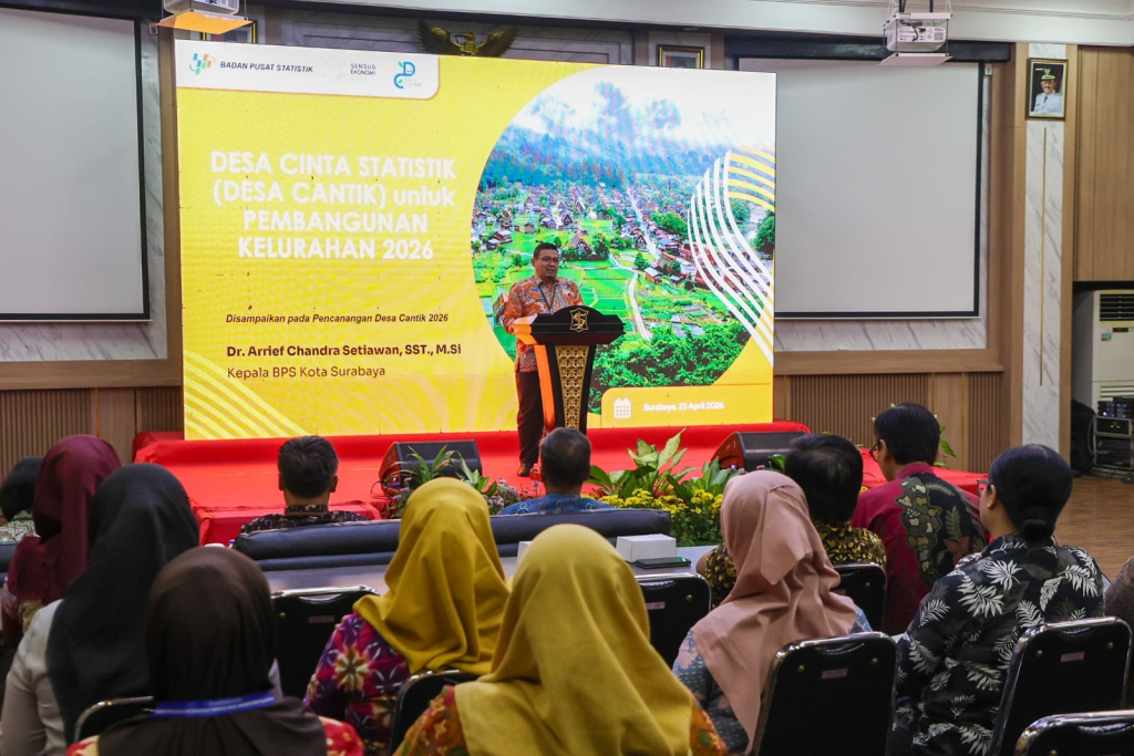 Kepala BPS Surabaya, Arief Chandra