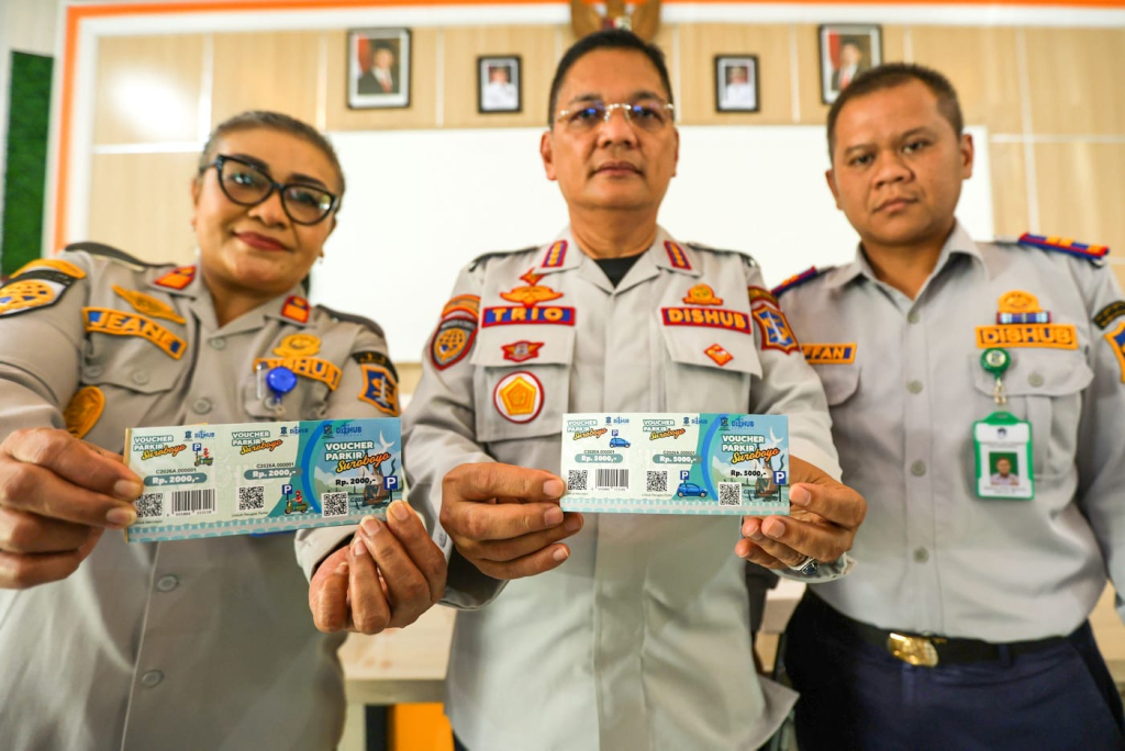 Voucher Parkir dari Dishub Surabaya