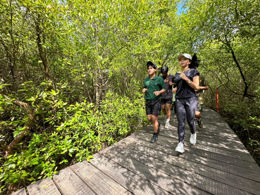Ilustrasi Kebun Mangrove Surabaya
