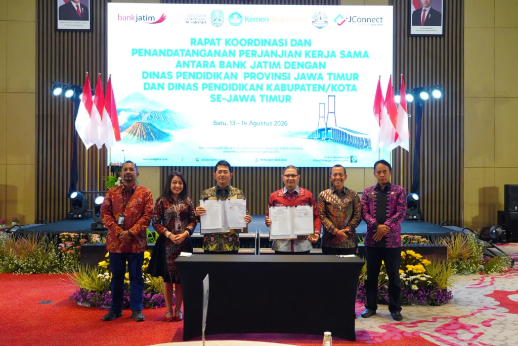 Kerja sama Bank Jatim dengan Dinas Pendidikan seluruh Jawa Timur