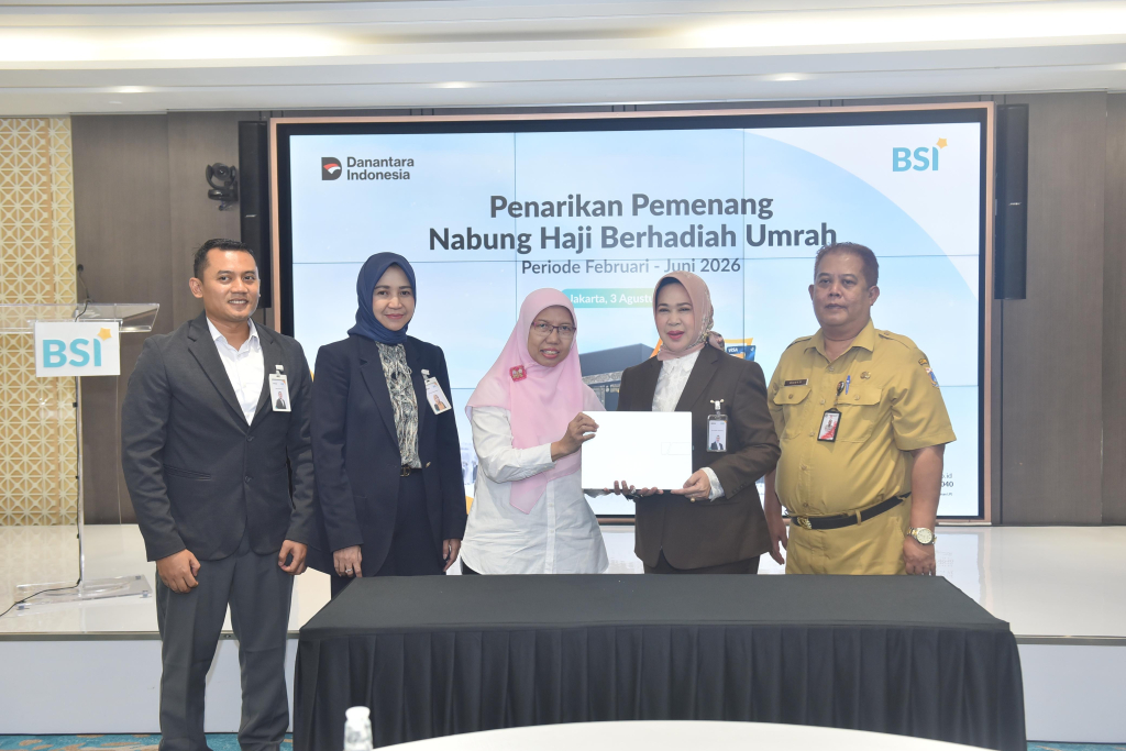 BSI mengumumkan 50 pemenang umrah kepada publik
